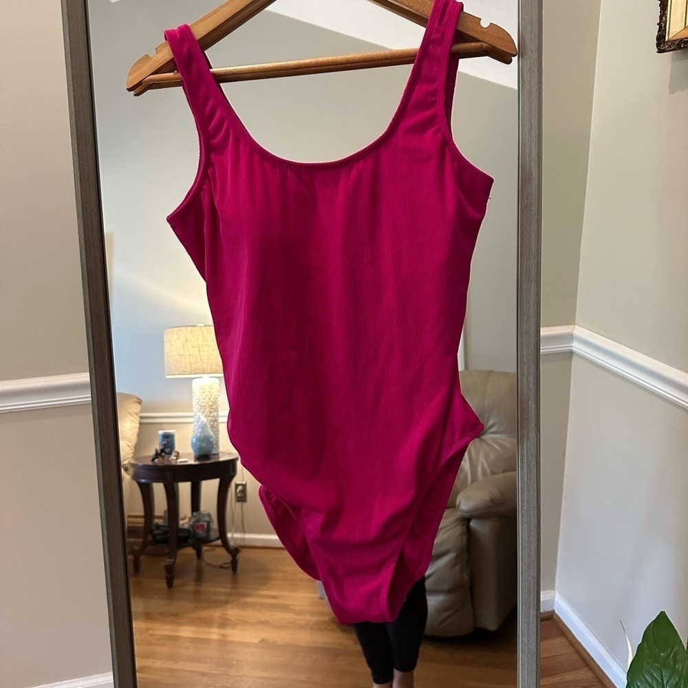 Catalina Pink One Piece Swimsuit - Picture 2 of 5